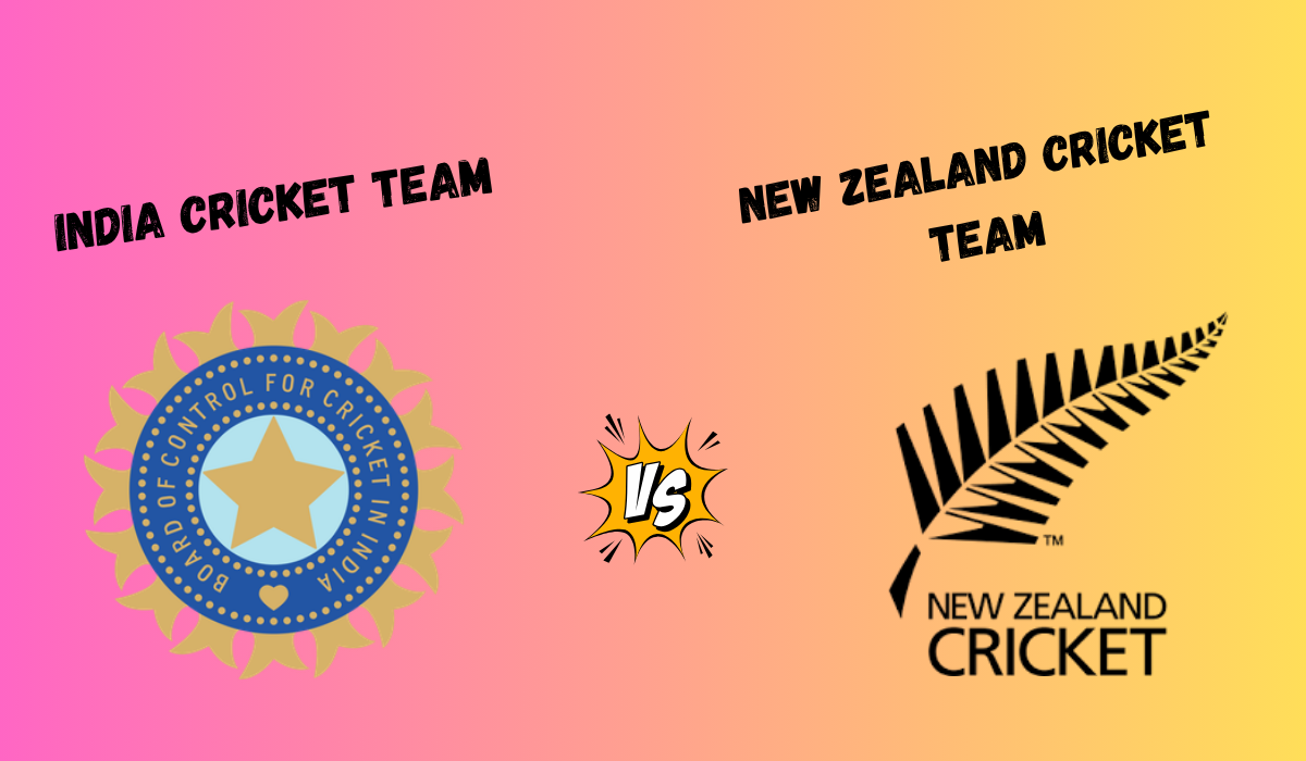 India vs New Zealand timeline